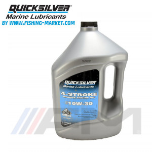 QUICKSILVER 4-Stroke Ouboard Oil 10W30 - Моторно масло за 4-тактов извънбордов двигател - 4 л.